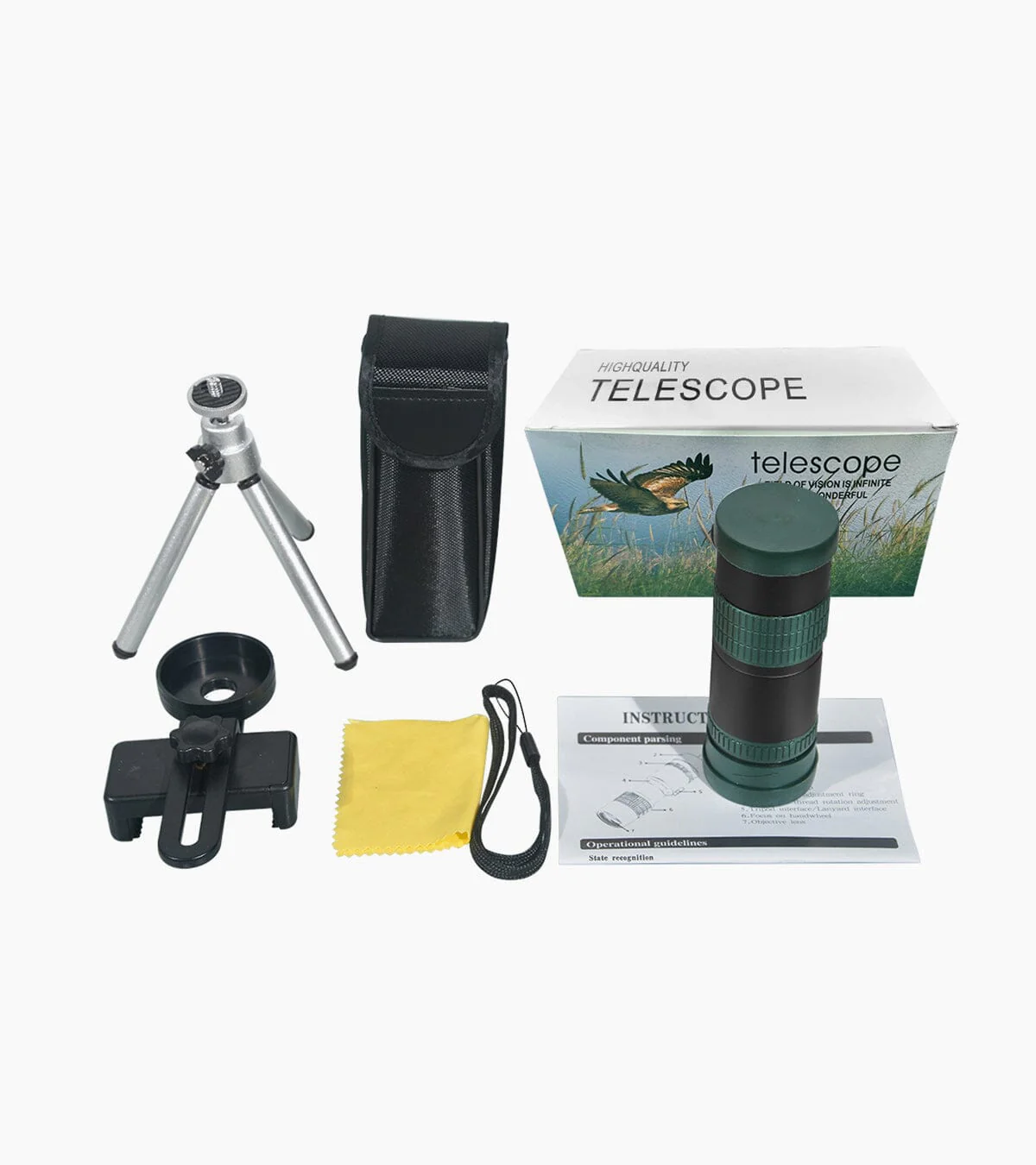 10-300X40 Zoom Monocular Telescope - Image 7