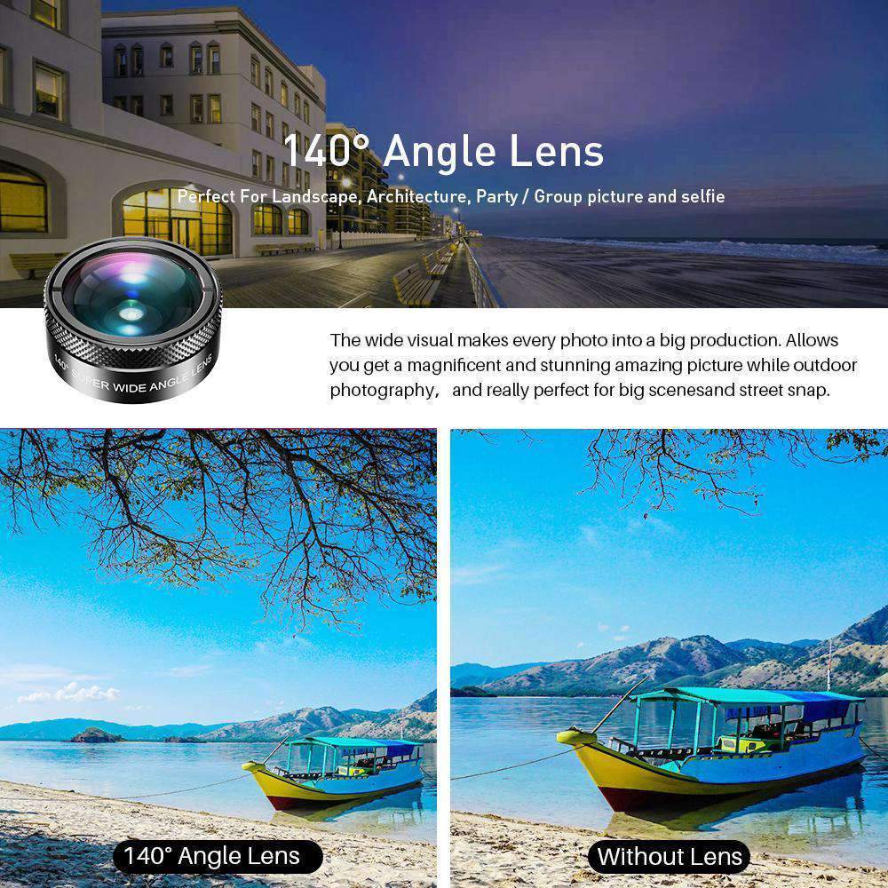 11 in 1 Cell Phone Camera Optical Filter Lens Kit - Image 4