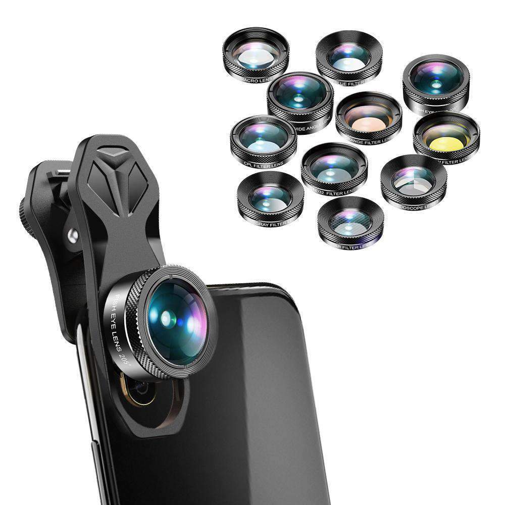 11 in 1 Cell Phone Camera Optical Filter Lens Kit - Image 8