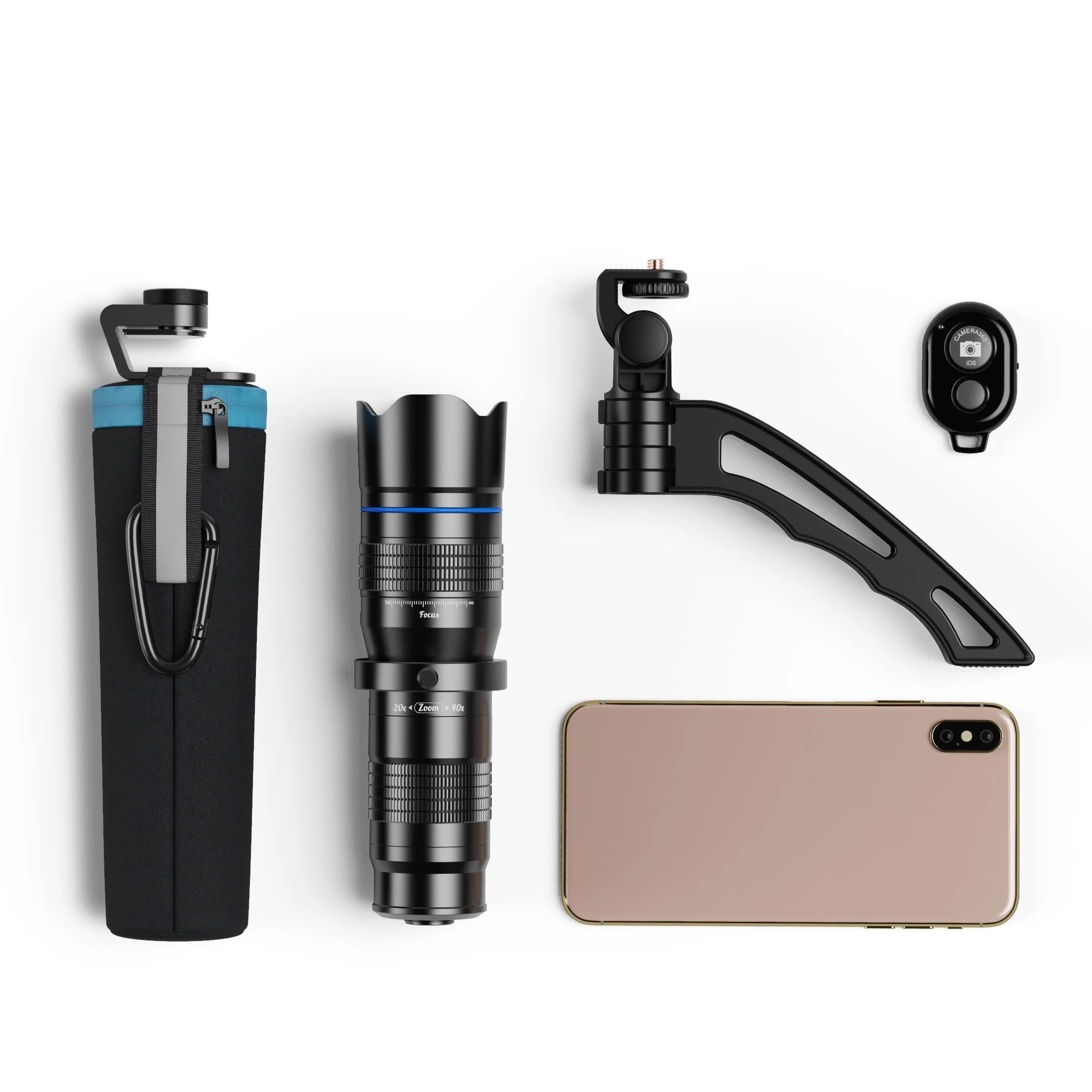 Classic 20-40X Zoom Smartphone Telephoto Lens Kit - Image 7