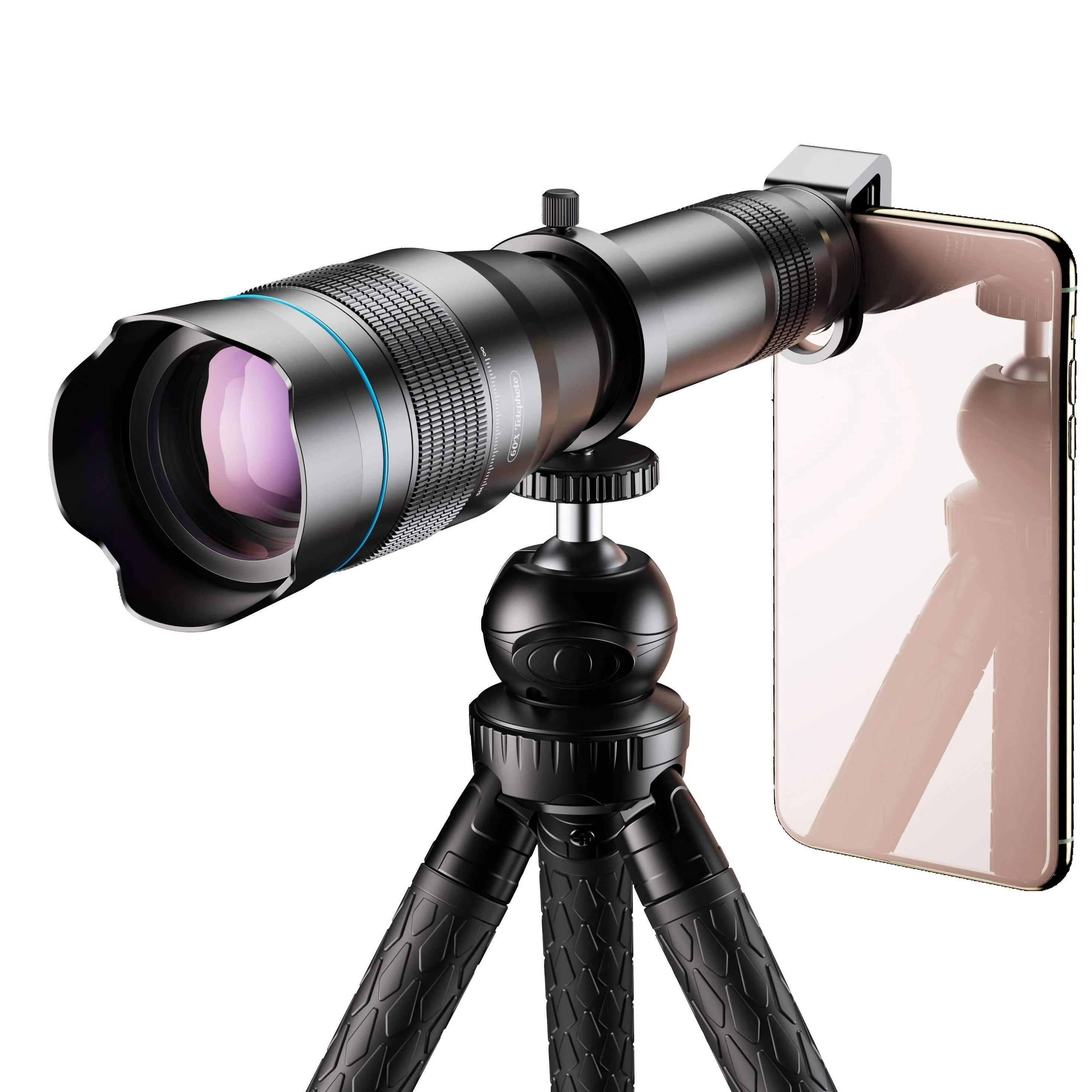 Classic Mobile Super 60X Smartphone Telephoto Lens kits - Image 3