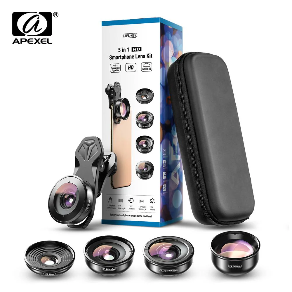 4K HD Professional 5 in 1 Lens Kit - Image 8