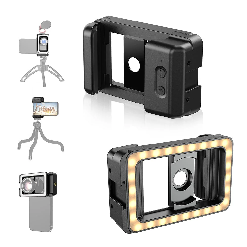 FL23 3-in-1 Phone Lens Clip with Patented Fill Light - Image 3