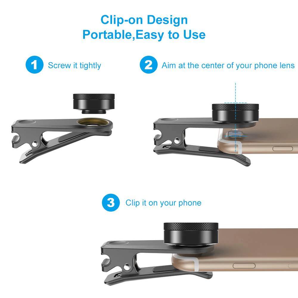 6 in 1 Phone Camera Lens Kit - Image 6