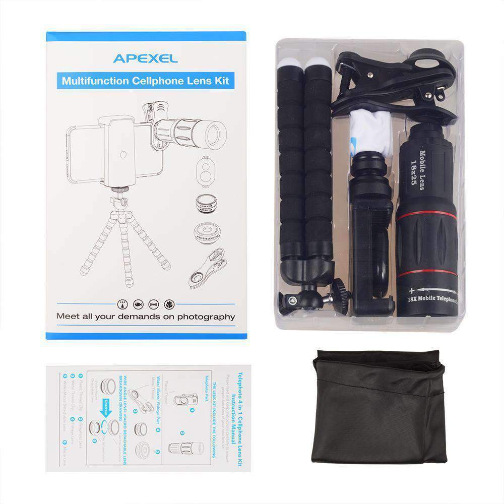18X Telephoto  4 in 1 Lens Kit - Image 7