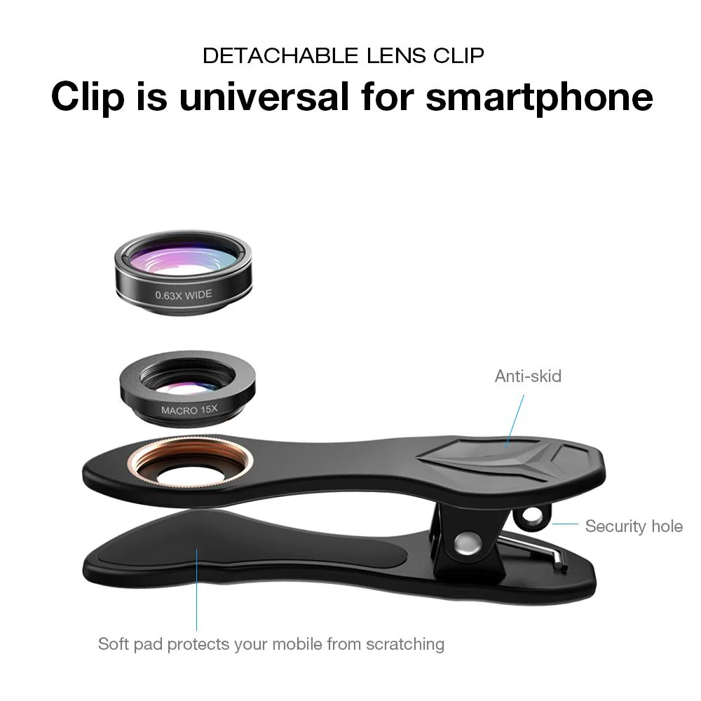 Universal 17mm/37mm Threaded Clip for Apexel Lens - Image 4