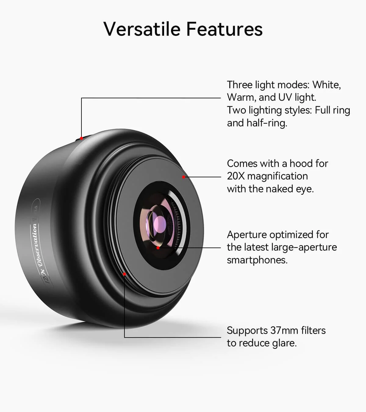 JeweLens 120X Illuminated Jewelers Loupe - Image 6