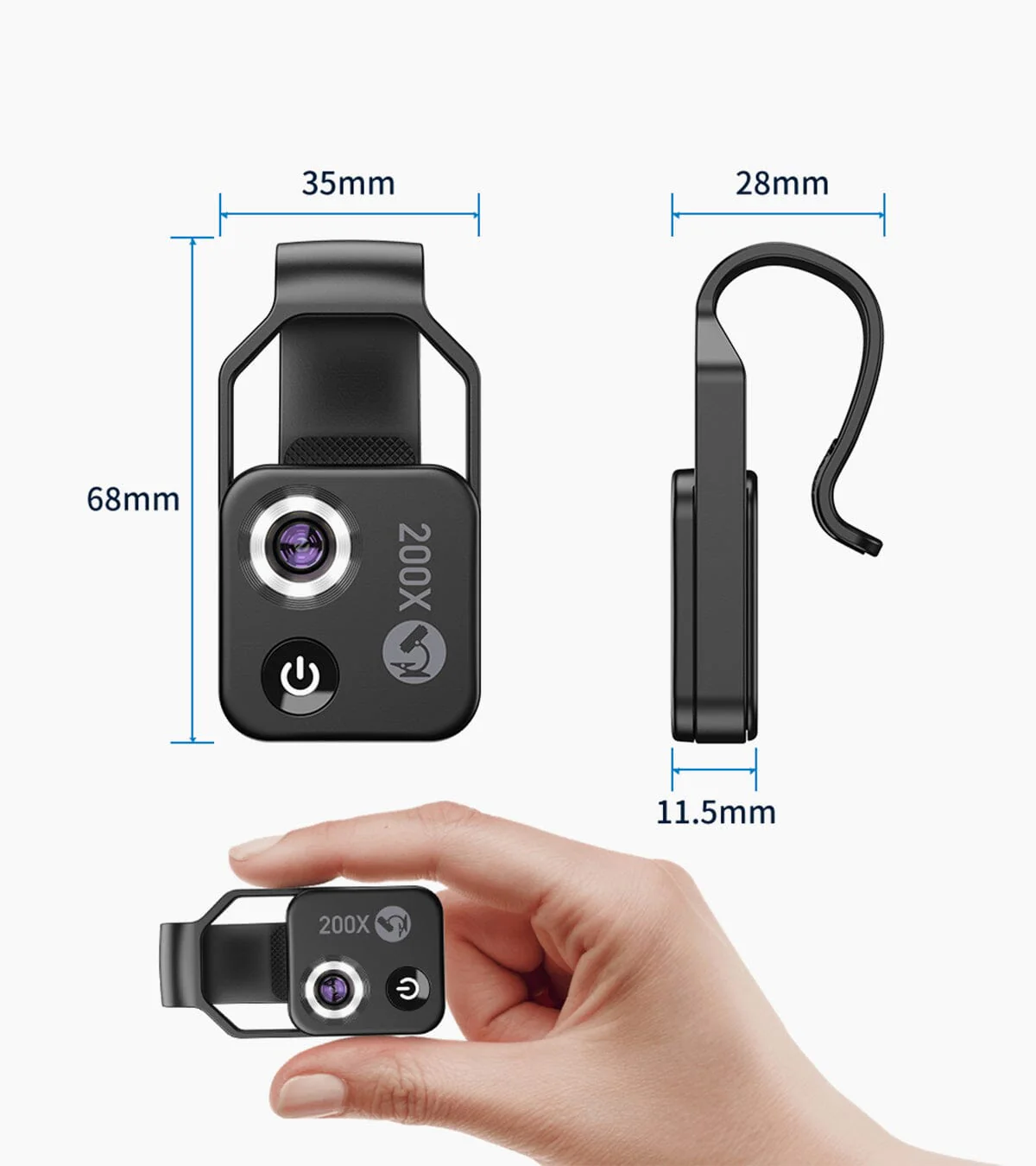 200X Smartphone Microscope - Image 9