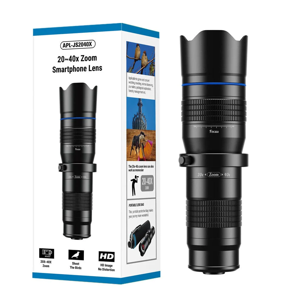 Enhanced Zoom 20-40X Smartphone Telephoto Lens Kit - Image 11