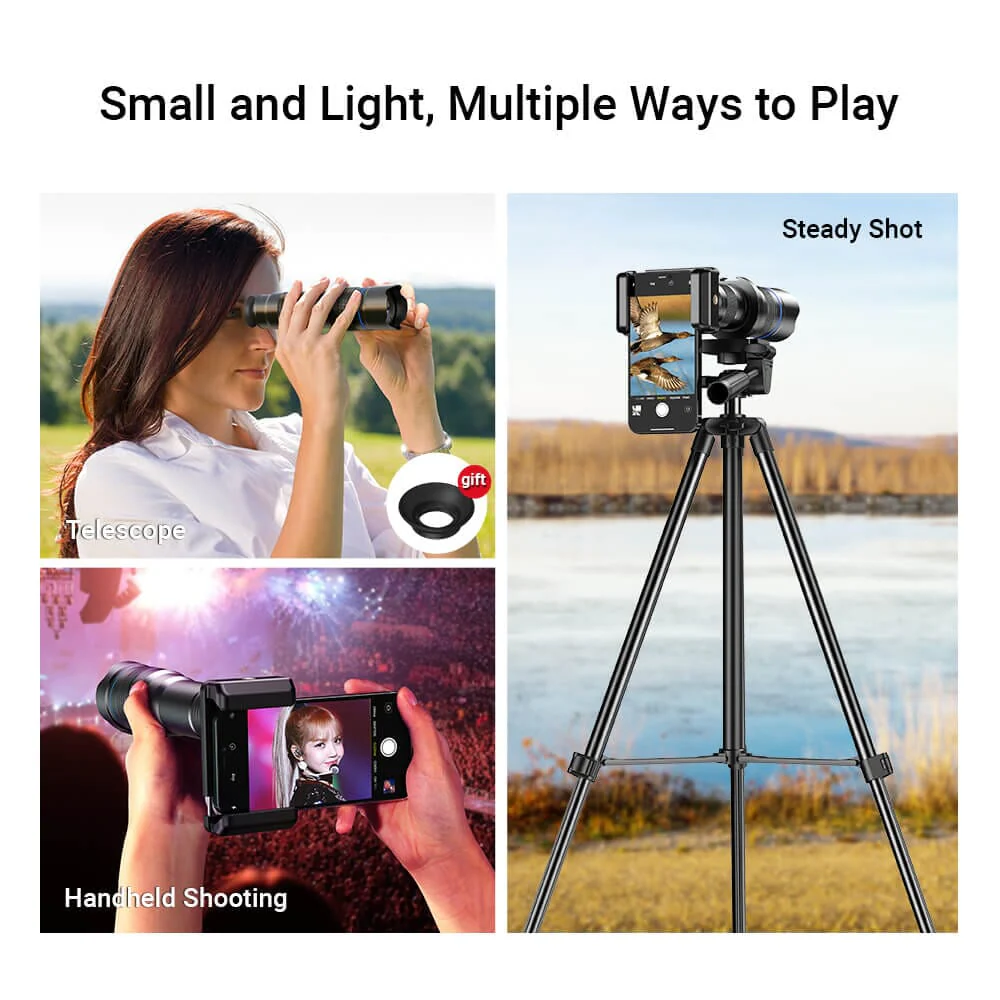 Enhanced Zoom 20-40X Smartphone Telephoto Lens Kit - Image 8