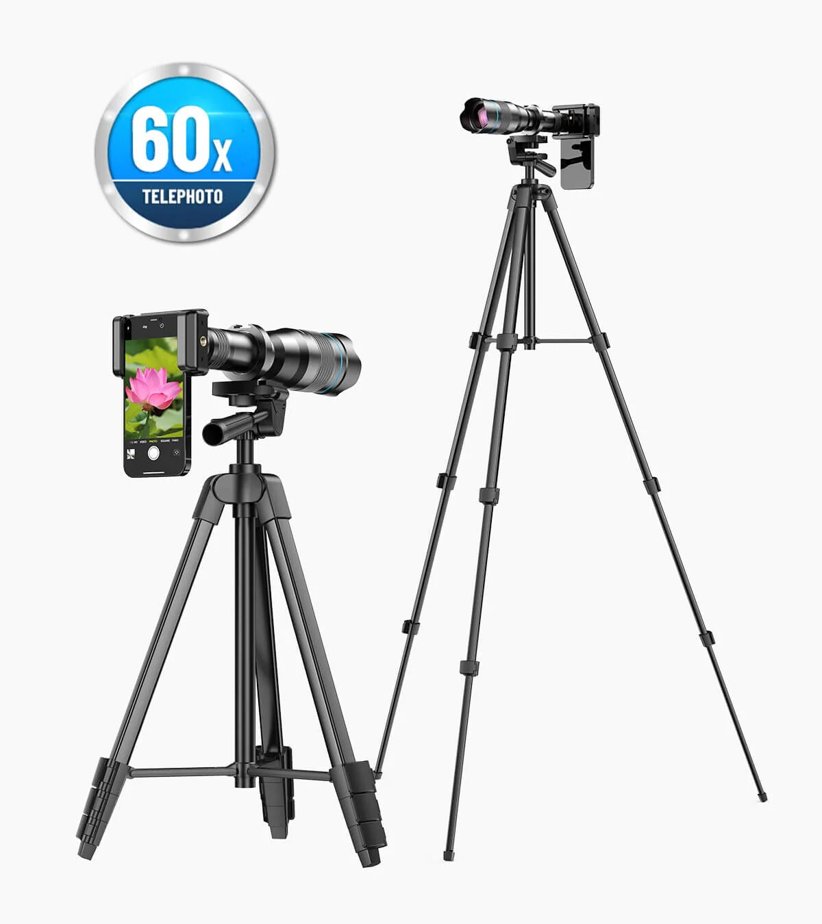 Enhanced 60X Phone Telephoto Lens Kit - Image 3