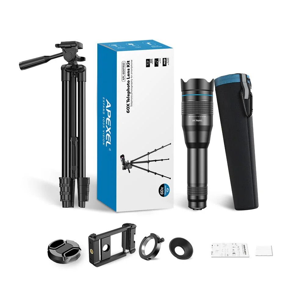 Enhanced 60X Phone Telephoto Lens Kit - Image 8