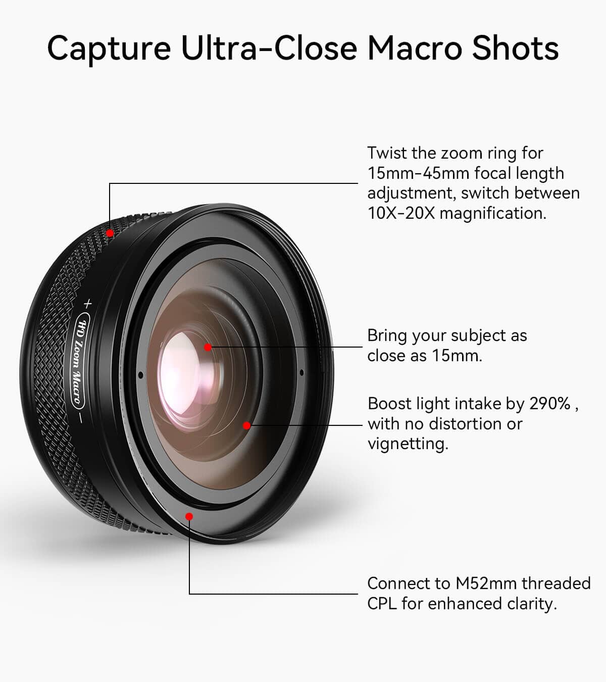 10-20X ZoomMacro Lens - Image 6